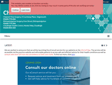 Tablet Screenshot of channelviewmedicalpractice.com